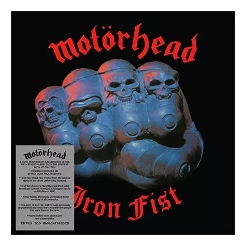 Camiseta Motorhead Iron Fist – Consulado do Rock