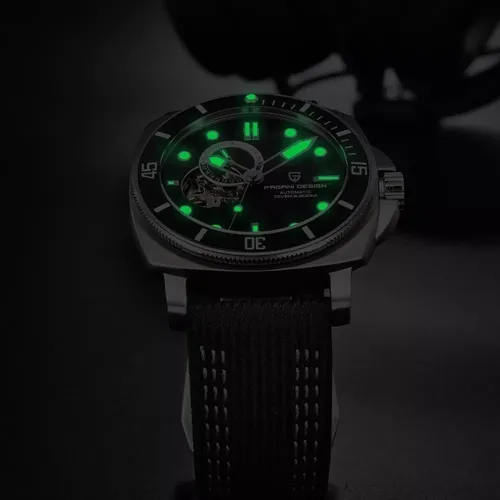 Reloj Mecánico De Buceo Pagani 200 M