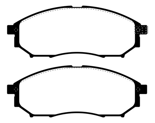 Juego De Pastillas De Freno Para Nissan Pathfinder 3.5 02/04