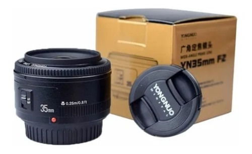 Lente Yongnuo Yn 35mm F/ 2 Para Canon Pronta Entrega