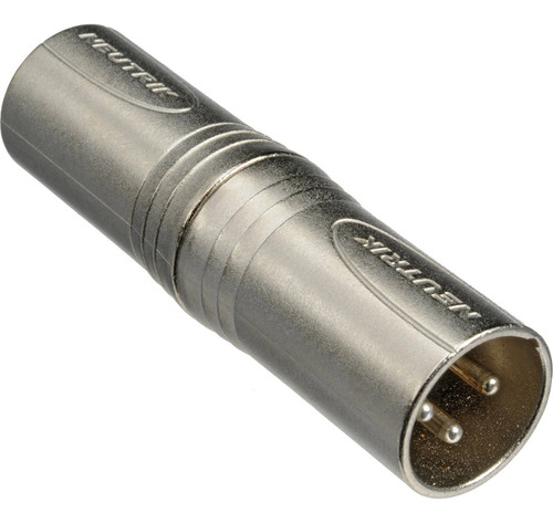 Adaptador Neutrik Xlr Macho 3p A Xlr Macho 3p Na3mm