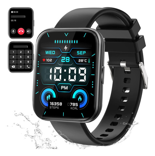 1.95 Smart Watch For Men Women Make/answer Call Fitness