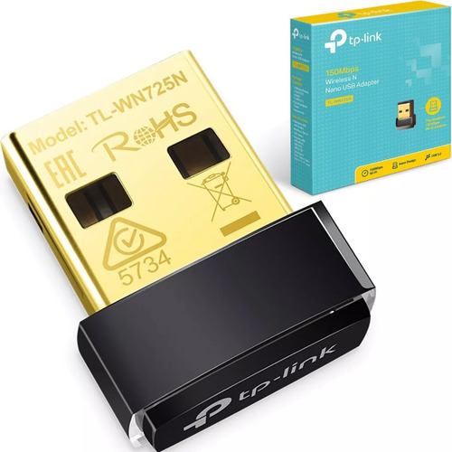 Tp-link Tl-wn725n Adaptador De Red Wifi 2.4ghz Usb 150mb
