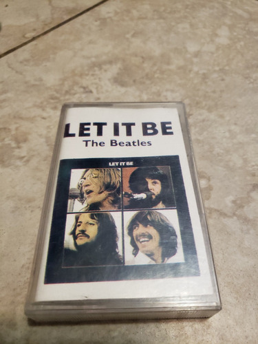 Casete De Música The Beatles Let It Be 