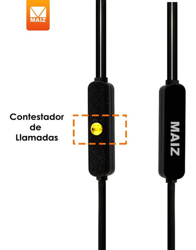 4pz Audifonos Alambrico Manos Libre Microfono In Ear Celular