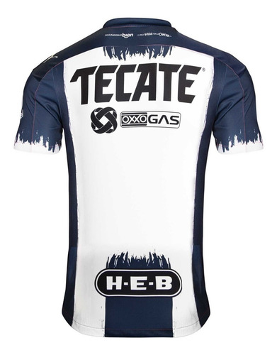 Imagen 2 de 2 de Jersey Playera Rayados De Monterrey De Local 2018
