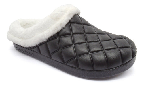 Pantufla Chinelas Hornito Mujer Zueco Gomones Corderito  