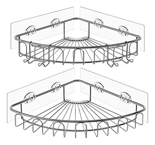 Orimade Estante Adhesivo De Esquina Para Carrito De Ducha Co