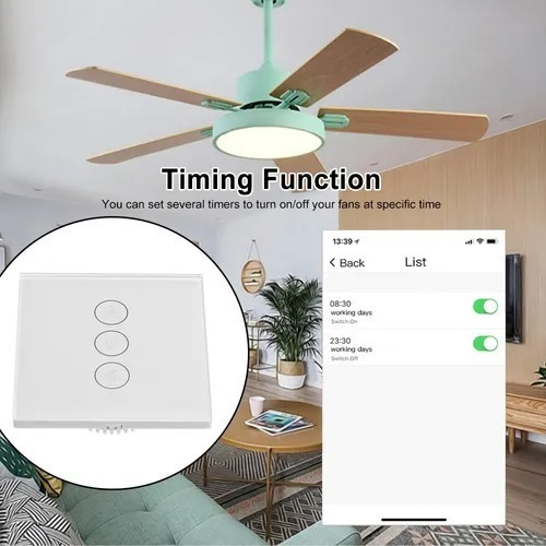 Interruptor De Ventilador Inteligente Wifi