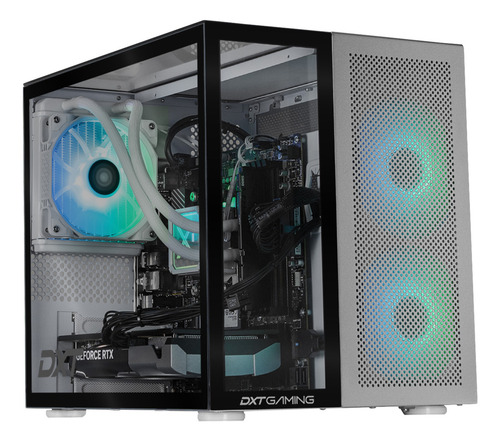 Pc Gamer Dxtgaming Geforce Rtx 5060 Ti Amd Ryzen 5 9600x 32gb Ssd 1tb Sistema Liquido Wifi Silver