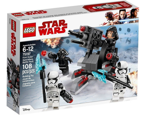 Lego Star Wars 75197 - Pack De Comate Primeira Ordem - Raro