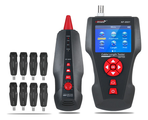 Wire Tracker Lcd Bnc Multifuncional Noyafa. Con Cable