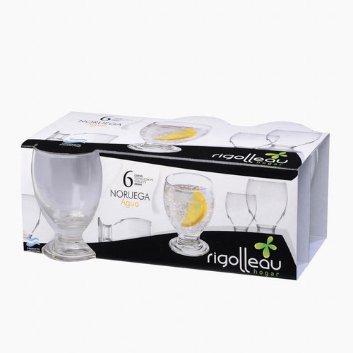 Copa Agua Noruega Pack X6, Rigolleau - Bazar Colucci