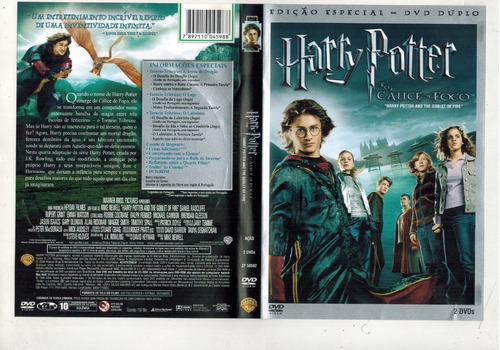 Dvd Duplo - Harry Potter E O Cálice De Fogo  Edição Especial