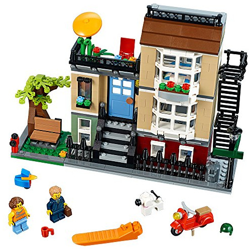 Juguete De Construcción Lego Creator Park Street Townhouse 3