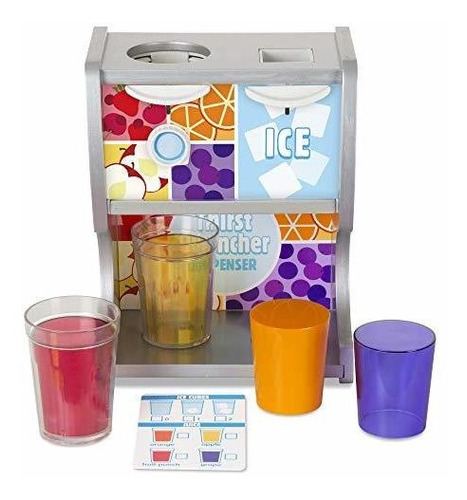 Dispensador De Bebidas De Madera Melissa & Doug.