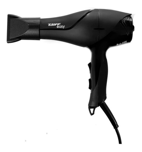 Secador De Cabelos Motor Ac Profissional Easy 1700w Taiff Cor Preto 110V