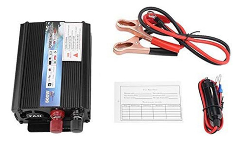 Inversor De Coche De 500 W, 12 V A 220 V Dc, Inversor De Fue