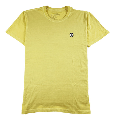 Imagem 1 de 4 de Camiseta Estonada United Colors Amarelo Claro