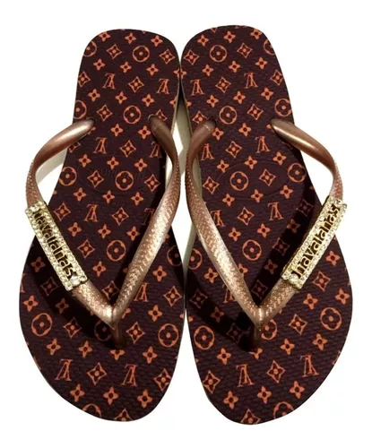 chinelo louis vuitton