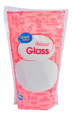 Azúcar Glass Great Value 10 Bolsas 1 Kg