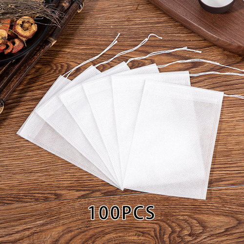 For 100 Uds Bolsas De Filtro De Té, Bolsas Desechables Para