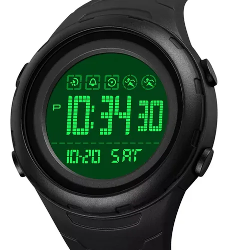 Reloj Pulsera Skmei Digital 1674 Negro Original Water Resist