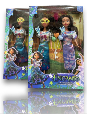Set De Muñecas X2 Unidades! Encanto Peli Disney Mirabel Isa