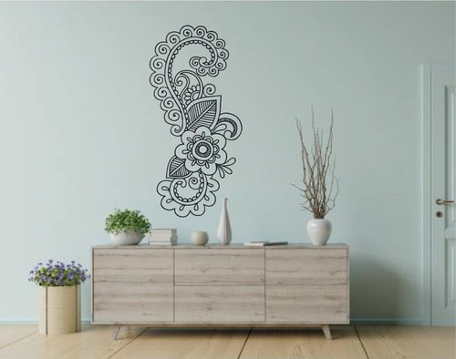 Imagen 1 de 1 de Flor Mandala Vinilo Decorativo Adhesivo Envio Gratis