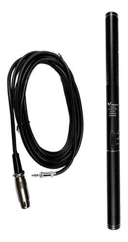 Venetian Ht-81a Microfono Shotgun Boom Cable Camara Dslr