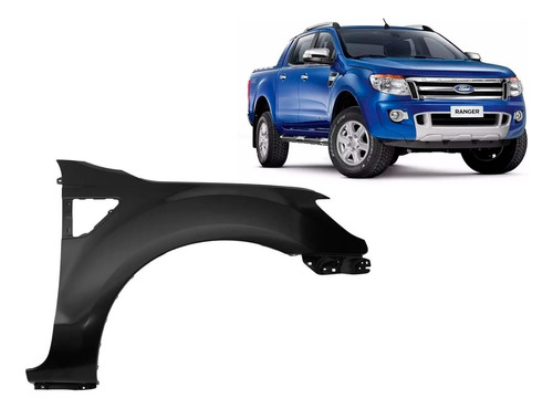 Guardabarro Ford Ranger 2013 2014 2015 2016 Derecho