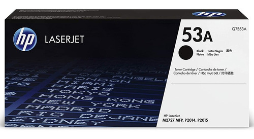 Imagen 1 de 4 de Toner Hp Original 53a Q7553a M2727 P2014 P2015 Negro