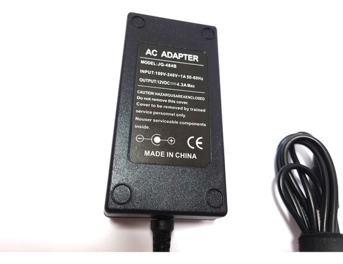 Adaptador De Corriente Fuente Poder 12v 4.3a 6.3mmx3.0mm