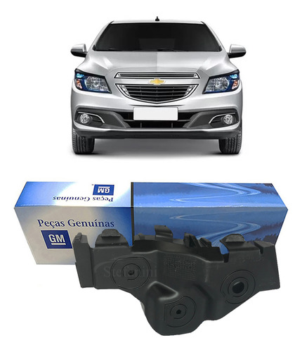 Guia Parachoque Esquerdo Onix 2013 A 2015 Chevrolet