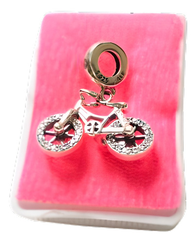 Charm Colgante Pandora - Bicicleta | Zirconias | Original