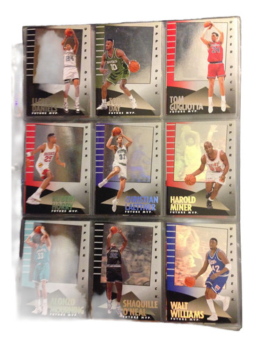 Colección Completa De 36 Hologramas Nba Basketball!
