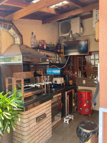 Imagem 9 de 15 de Lindo Sobrado 3 Dormitórios Com Suíte Ar Condicionado 2 Vagas E Espaço Gourmet Privativo - Sp1851