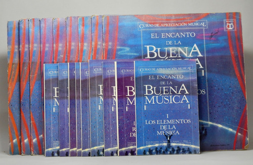 El Encanto De La Buena Música 9 Libros Y 19 Lp 1981 A5