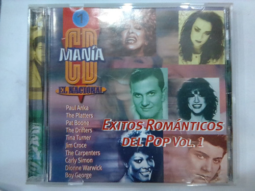 Exitos Románticos Del Pop. Vol. 1. Cd Original Usado. Qqb.