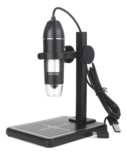 Gmoiuj Usb Digital Microscope 8 Leds 2mp Electronic Microsc.