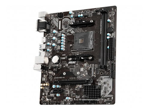 Imagen 6 de 8 de Combo Pc Armada Msi A320m + Athlon 3000g + 8gb + 120gb Ssd