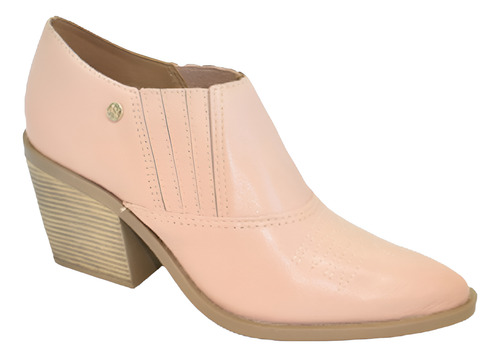 Charros Charritos Bota Botineta De Mujer Cuero Vacuno
