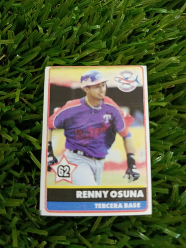2001 Béisbol Profesional Venezolano Renny Osuna #62