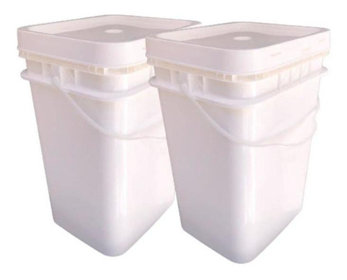 Pote Para Plantas 20 Litros Kit 2 Pçs