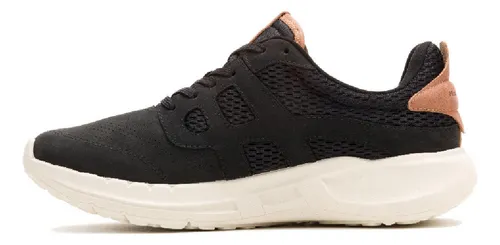 Tenis Hombre Hush Puppies Seventy8 Lthr Run Negro