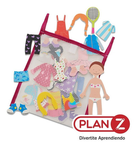 Imagen 1 de 10 de Moda Agua Juguetes Didacticos Goma Eva Con Bolsa Red Niños