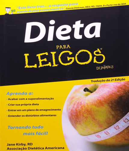 Dieta Para Leigos  Alta Books, De Jane Kirby. Editora Alta Books, Capa Mole Em Português