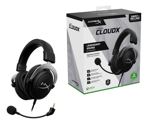 Auriculares Para Juegos Hyperx Cloudx Official Xbox Para Xbo