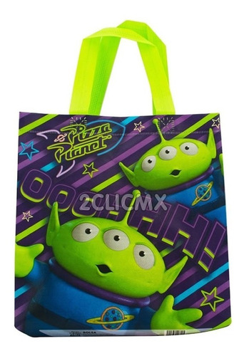 35 Bolsas Dulceros Bolo Fiesta Pixar Toy Story Marcianos