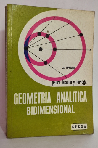 Geometría Analítica Bidimensional Pedro Lezama